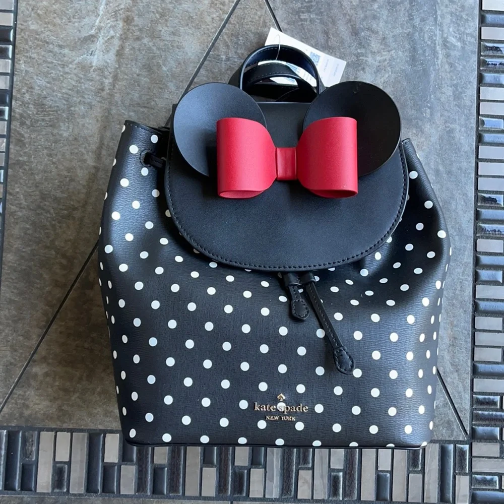 disney x kate spade new york minnie mouse backpack